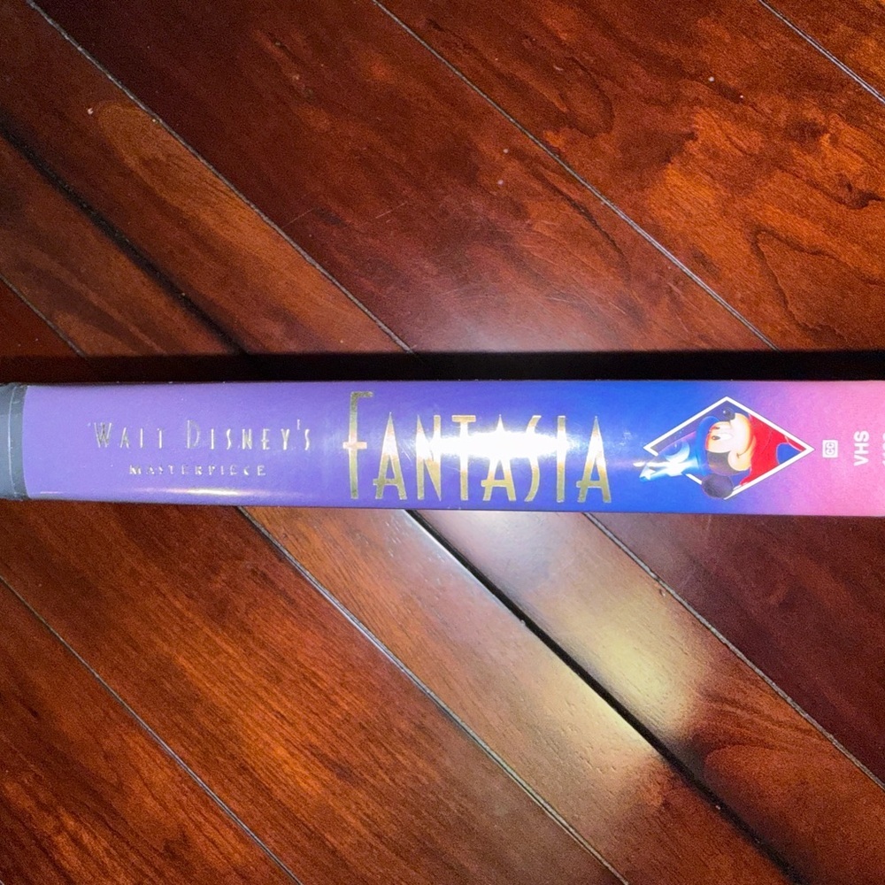Walt Disney's Fantasia VHS with Purple Cover - Picture 2 of 3